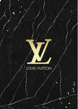 Tableau en verre Louis Vuitton
